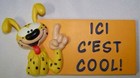Marsupilami Avenue of the Stars Tropico door plaque