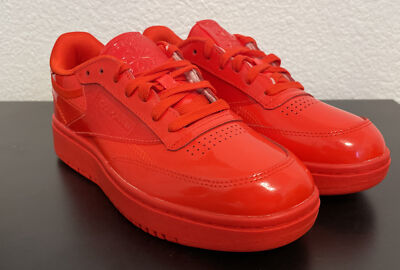 Reebok Club C Double x Cardi B  Instinct Red  FZ5219 Women s Sz 8.5
