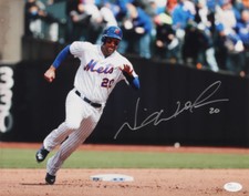 NEIL WALKER SIGNED METS RUNNING THE BASES 11x14 PHOTO NEW YORK YANKEES JSA AUTO