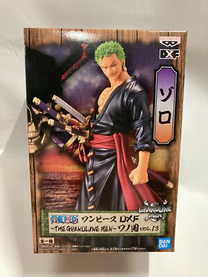 BANPRESTO - リンャオユウ One Piece DXF The Grandline Men Vol 13 Zoro Figure Banpresto