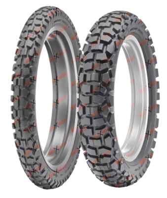 DUNLOP D605 90/90-21 4.60-18  Front Rear Tire Set Dual Sport Tires DOT