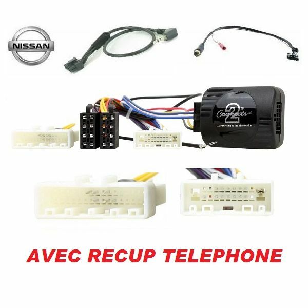 Commande au volant pour Nissan Navara réparer boutons autoradio et téléphone perdus