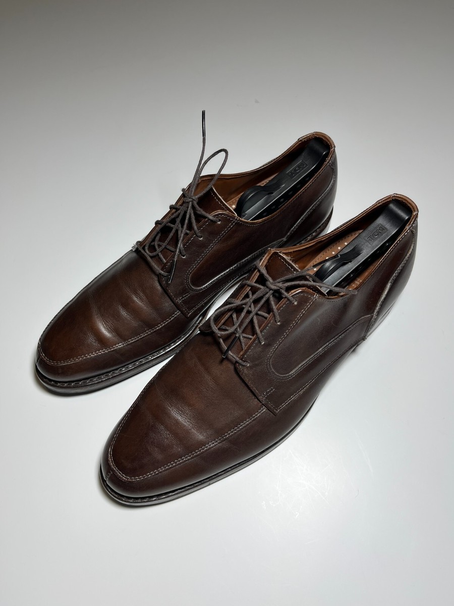 Brooks Brothers Made in USA Brown Leather Split Toe Derby  display picture 2