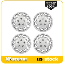 4x 14" inch Wheel Covers Hubcaps For R14 Tire & Steel Rim Snap On Wheel Hub Caps
