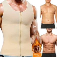 Fajas Para Hombres Faja Reductora De Hombre Men Body Shaper Tummy Control Tanks