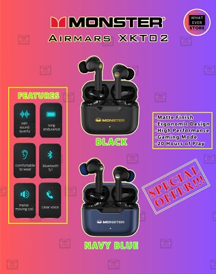 Monster Airmars XKT02 Earbuds