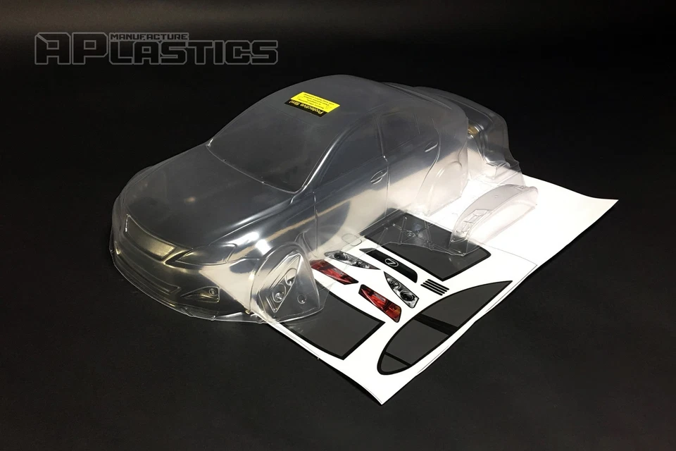 RC Body Car Drift Touring 1:10 Lexus IS 350 F Sport style APlastics New Shell - Image 4 of 4