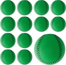Foam Baseballs 12 Pack Soft Baseballs Youth Teenager Players Sports Training-NEW