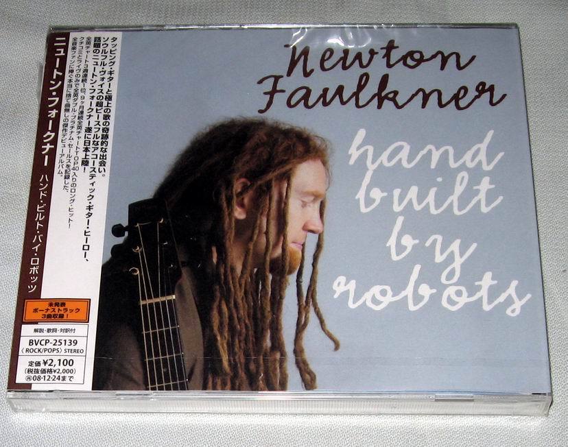 Newton Faulkner Hand Built By Robots Japan Cd 3bonus For Sale Online Ebay