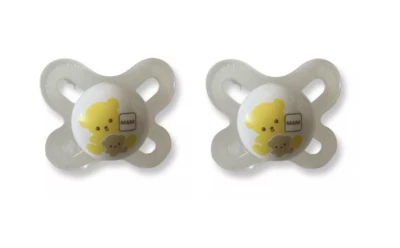 MAM Dummy Start Neugeborene Kieferorthopädischer Schnuller 0-2 Monate 2er Pack BPA/BPS frei
