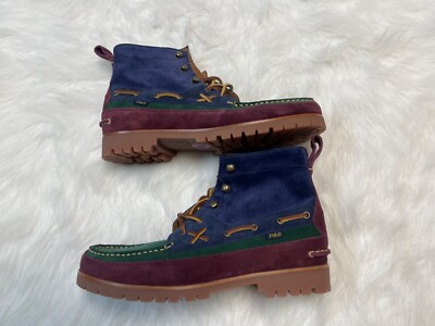 Polo Ralph Lauren Ranger Mid Suede Men's Size 10.5 Boots | eBay