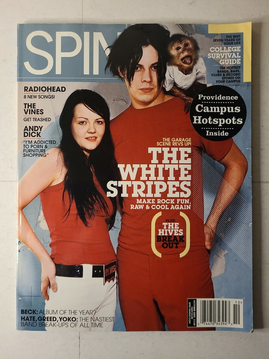 2002 October SPIN Magazine w/ The White Stripes Cover | eBay