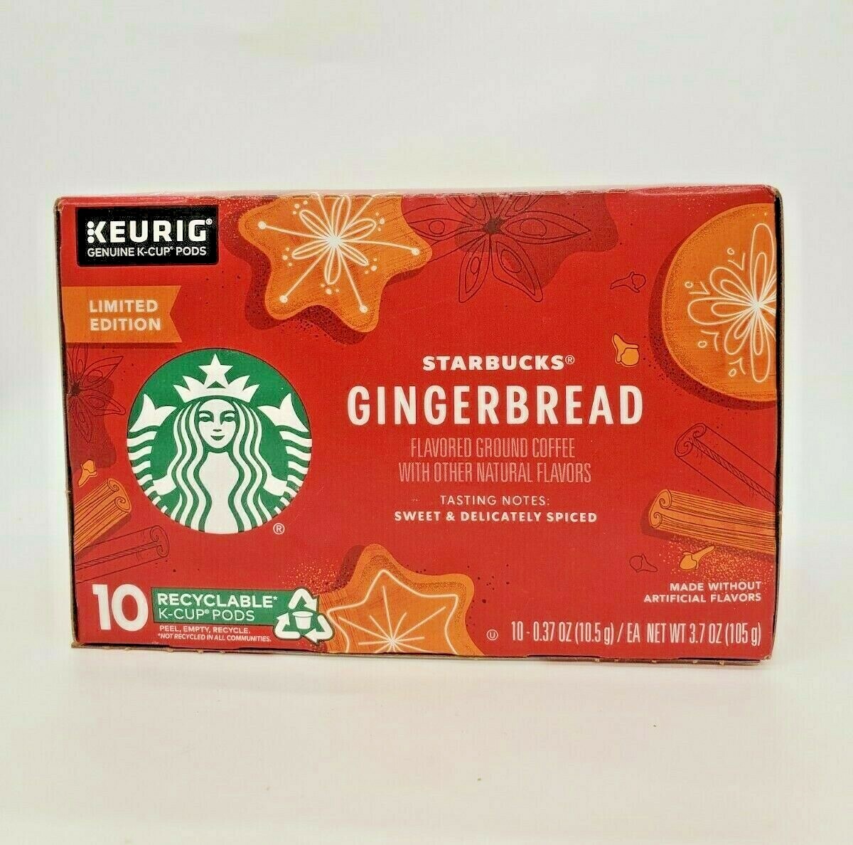 Купить Starbucks Gingerbread Flavored K 