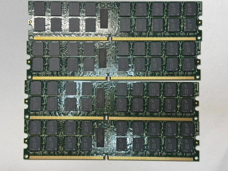 Lot of 4 NetApp 107-00120+A0 4GB 69002524-C00-NTA-T Reg ECC RAM Server Memory - Image 2 of 3