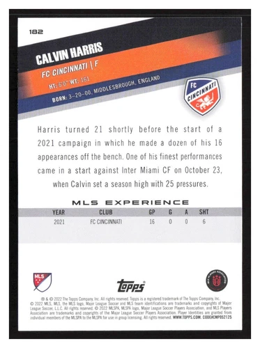 2022 Topps MLS #1-200 Base cards Pick Your Card(s) Complete Your Set - Picture 317 of 347