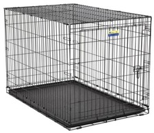 Midwest Products Metal Products 848 Home Training Crate for Dogs, 48", Black
