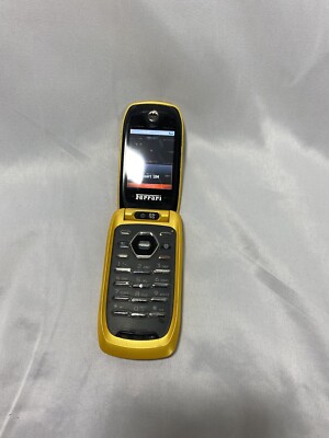 Motorola i897 Ferrari Yellow special Edition Phone | eBay