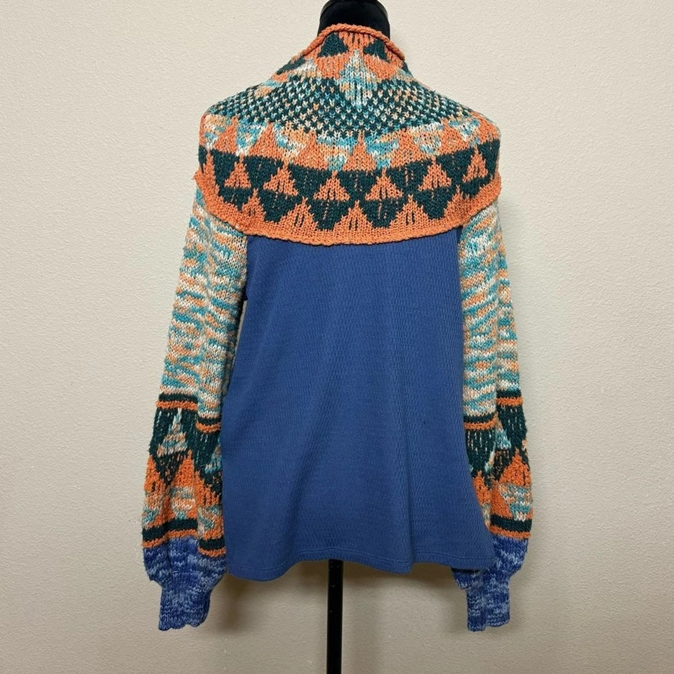 Free People上衣女式中号 swit the small stuff 仿领套头毛衣 — 第 2/4 张图片