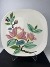 Vintage Red Wing Pottery Blossom Time 11” Plate pink Flowers