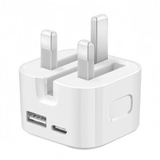 For iPhone 17 Air 16 15 14 13 Pro Max 35W PD Plug  Dual C Fast Charger Adapter