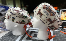 FLORIDA GATORS FLORIDA SELLER  SCRUB CAP HAT NURSE DOCTOR CHEMO CHEF ANESTHESI