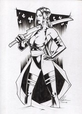 original,mario chavez,comic art,pinup,sketch,...