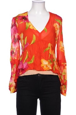 TWINSET Bluse Damen Oberteil Hemd Hemdbluse Gr. S Orange #rfq81gr