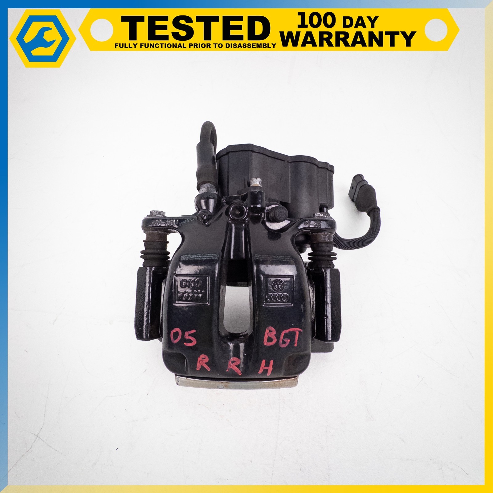 03-13 BENTLEY CONTINENTAL GT REAR RIGHT PASSENGER SIDE BRAKE CALIPER OEM