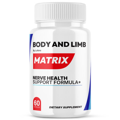 Body and Limb Matrix Capsules For Nerve Health Neuropathy Pills Support (60ct)