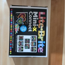 Lite  Brite Mini  X Connect - 179 Pieces Kids Game, Light Up Toy