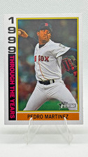 Pedro Martinez 2025 Topps Heritage #TTY-14 THROUGH THE YEARS Raw Boston Red Sox