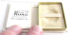 Vintage FORT WAYNE INDIANA In., Jeweler Book Ring Box, Carl Rose 826 Calhoun st
