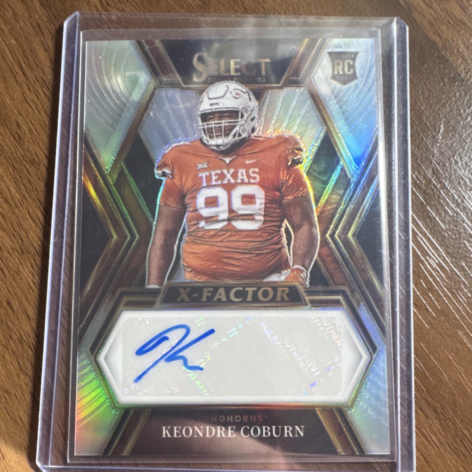 Keondre Coburn Panini Select Draft Picks X-Factor Signatures #XSKCO Base