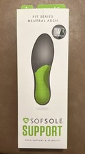 Women's Sole Fit Series Neutral Arch Shoe Insoles SIZE 5-6