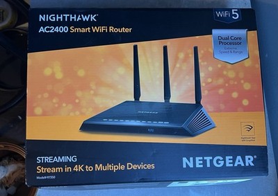 NETGEAR Nighthawk R7350 2400 Mbps 4-Port Wireless Router (R7350-100NAS)