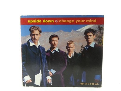 UPSIDE DOWN CHANGE YOUR MIND (CD 1) (B93) 4 Track CD Single including Card Sleev