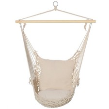 Outsunny Amaca da Giardino in Corda Shabby Chic per Interni ed Esterni