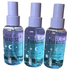 3X Isle of Paradise  Night Glow Gradual Self Tan Face Mist 3.38 oz As Shown