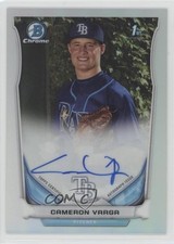 2014 Bowman Draft Chrome Pick Refractor Cameron Varga #BCA-CVA Auto c7y