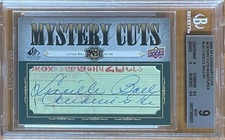 LUCILLE BALL 2008 UD SP LEGENDARY CUTS MYSTERY CUTS SIGNATURES AUTO BGS 9 MINT