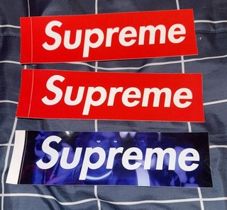 Supreme Sticker Bundle 3 Stickers w/ Special Box Logo Sticker (See Description)