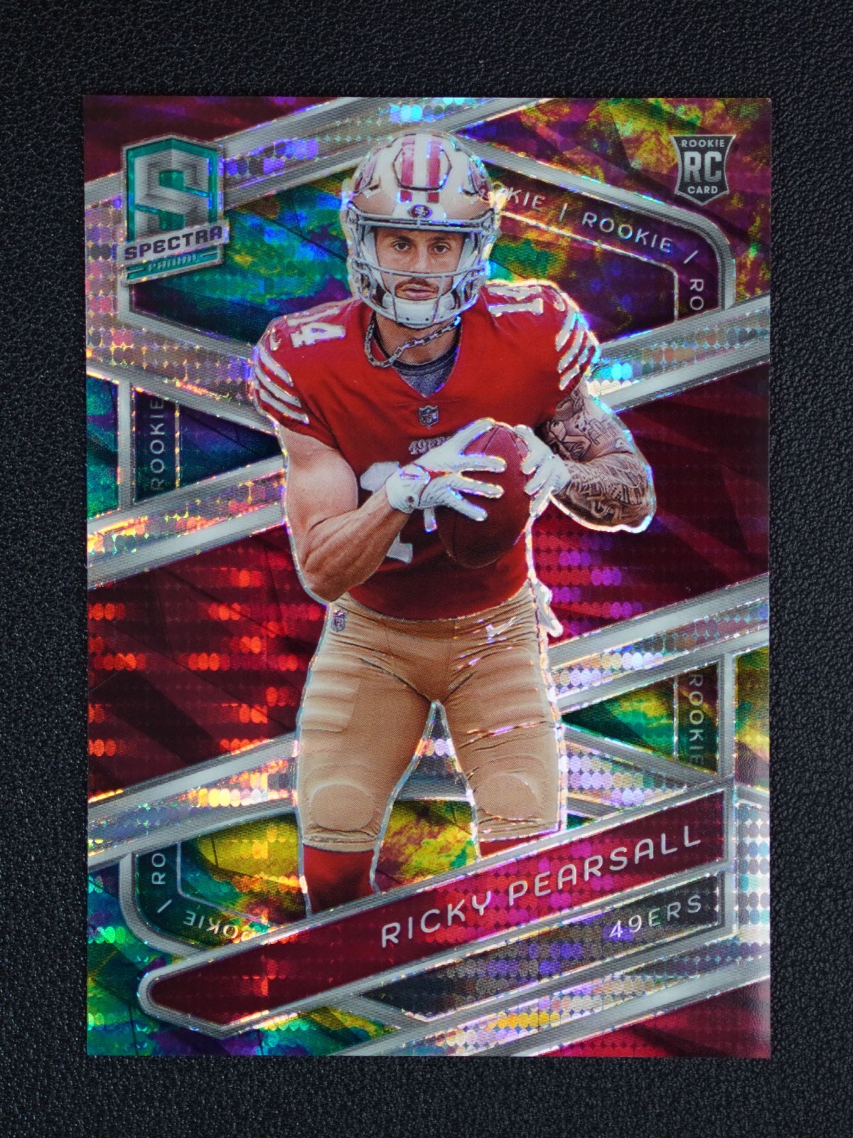 2024 Panini Spectra - Rookies Ricky Pearsall #124 Celestial Prizm /99 (RC)