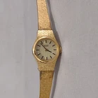 Women's Vintage SEIKO Gold Watch w/ New Battery - Works Great! g64