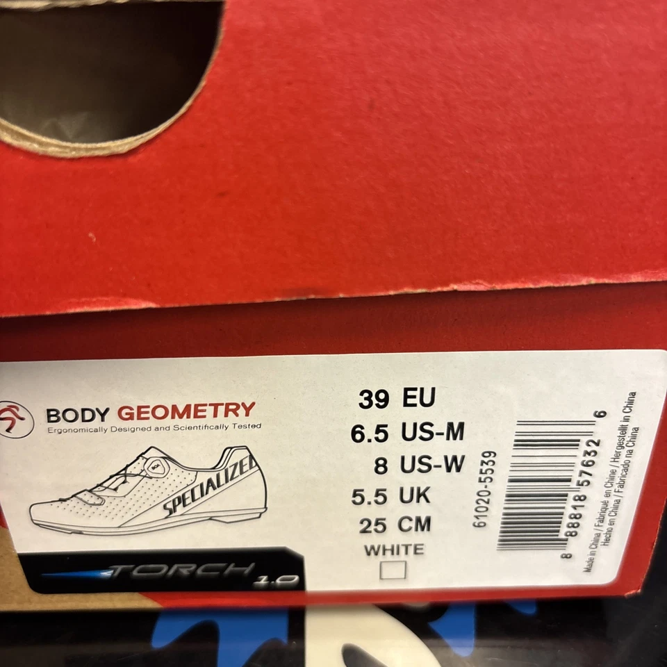 Zapatillas Bicicleta Carretera Specialized Torch 1.0 Talla 39 EU Foto 4 de 4