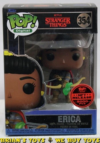 Funko Pop! Digital Stranger Things Erica #354 Limited Edition Vinyl Figure NR