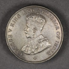 1920 Straits Settlements Silver Dollar