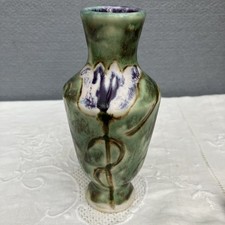 Moorcroft Black Ryden Anita Harris Trial Vase 2002 15cm