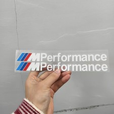 2x M Performance Decals For Bmw Side Skirt Stickers