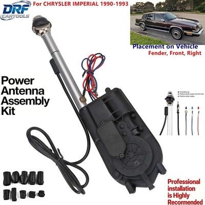 Power Antenna Aerial AM FM Radio Mast Replace Kit for Chrysler Imperial 1990-93