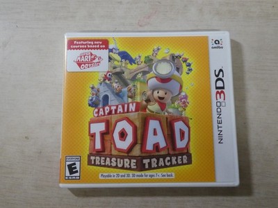 Captain Toad Treasure Tracked Nintendo 3DS 2018 Original Case No Cartridge Game